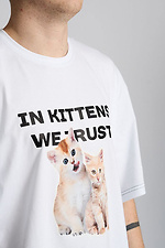 Koszulka oversize OGONPUSHKA Kittens OGONPUSHKA 8043294 zdjęcie №9