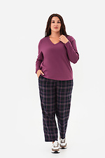 Longsleeve NIA-2 bordowy Garne 3043302 zdjęcie №2