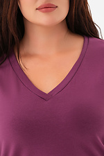 Longsleeve NIA-2 bordowy Garne 3043302 zdjęcie №3