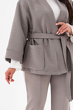 Białe długie legginsy RUFFLE Garne 3043323 zdjęcie №5