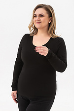 Długi rękaw NIKKI czarny Garne 3043336 zdjęcie №3