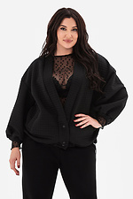 Kurtka bomberka BUBLE czarna Garne 3043343 zdjęcie №1