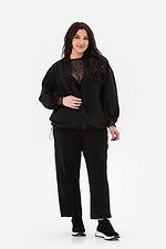 Kurtka bomberka BUBLE czarna Garne 3043343 zdjęcie №2