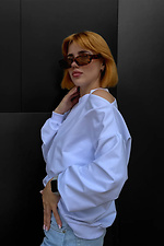 Bluza damska Reload - Choco, biała Reload 8031375 zdjęcie №3