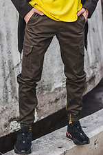 Spodnie cargo Premium Oliva Custom Wear 8025426 zdjęcie №2