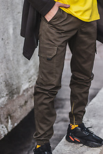 Spodnie cargo Premium Oliva Custom Wear 8025426 zdjęcie №3