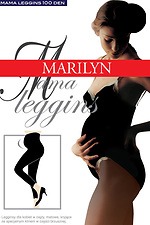 Czarne spodnie ciążowe Marilyn 3009428 zdjęcie №1