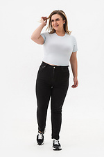 Modny damski bawełniany top CARMI jasnoniebieski oversize Garne 3042468 zdjęcie №5