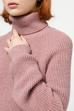 Sweter w kolorze marsala  4038517 zdjęcie №4