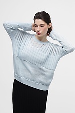 Niebieski sweter  4038529 zdjęcie №1