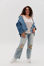 Damskie jeansy  4014607 zdjęcie №5