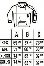 Bluza oversize z kapturem czarna Custom Wear 8025625 zdjęcie №7