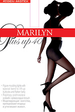 Czarne rajstopy damskie Marilyn 3009627 zdjęcie №2