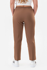 Elegancki damski klasyczny garnitur KAMELIA w kolorze kawowym Garne 3034735 zdjęcie №7