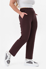 Elegancki damski klasyczny garnitur KAMELIA w kolorze bordowym Garne 3034736 zdjęcie №6