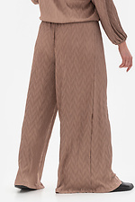 Letni beżowy komplet MIAM z lekkiej teksturowanej tkaniny Plus Size Garne 3034741 zdjęcie №8